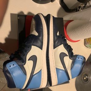 Jordan obsidian 1s Very authentic Worn once